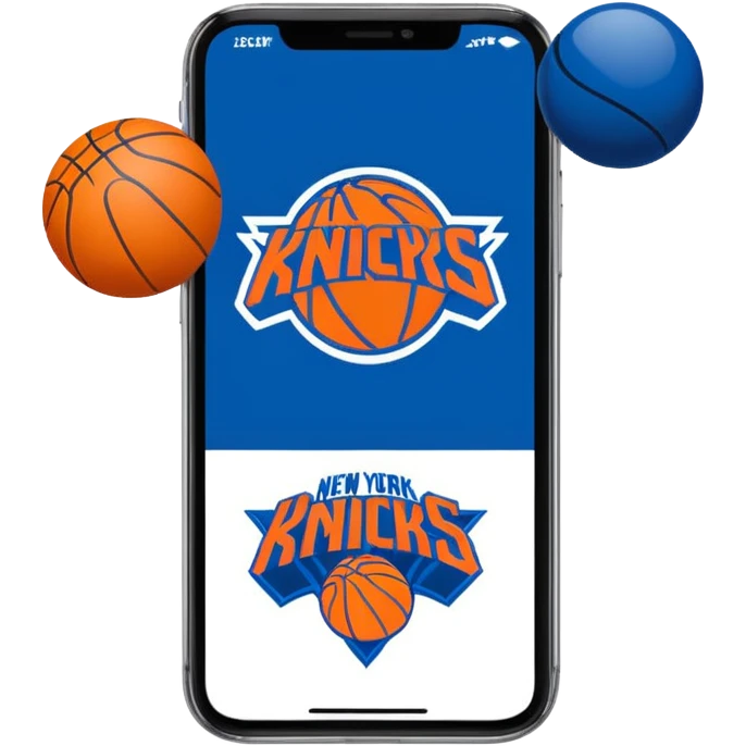 Phone emojis new york knicks emoji