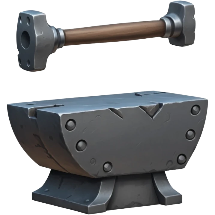 the anvil, not people emoji