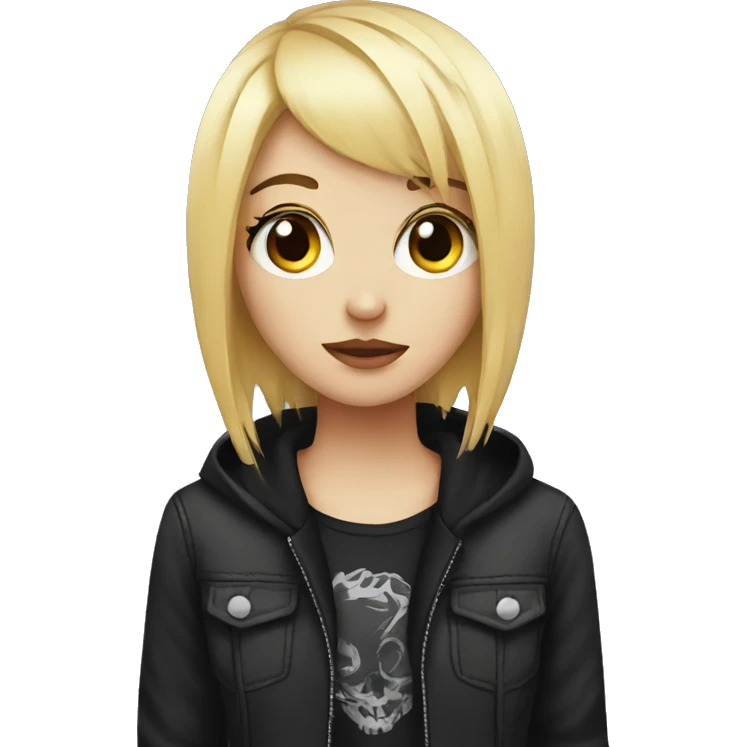 emo girl emoji