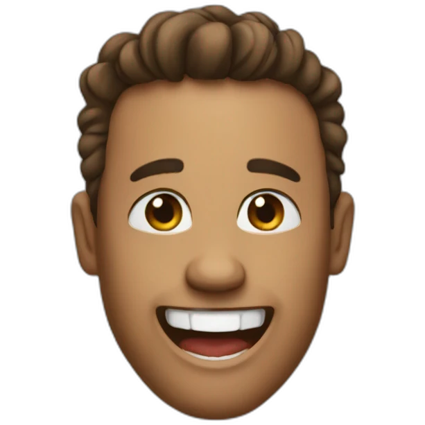You make me laugh emoji