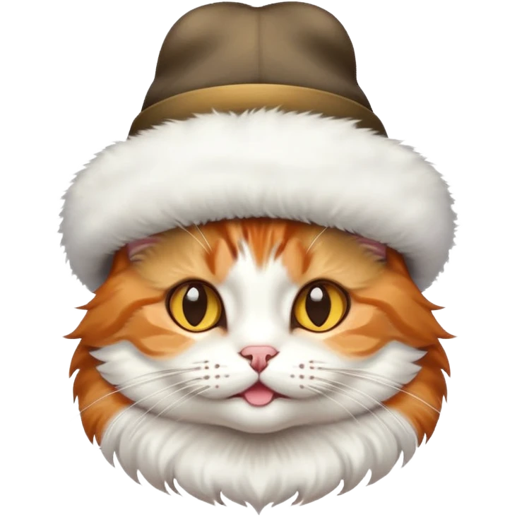 Cat with hat emoji