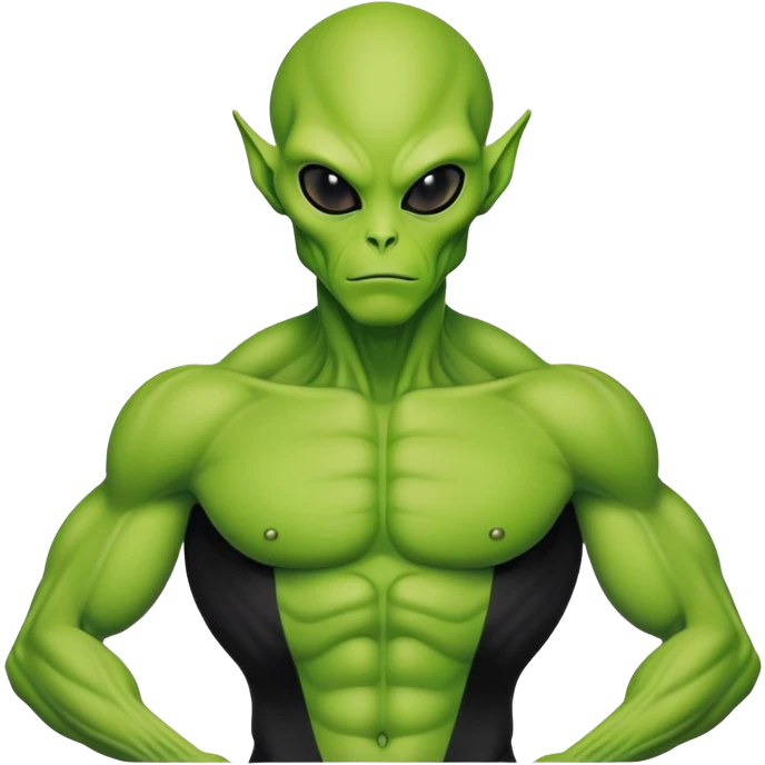 90’s full bodied alien emoji