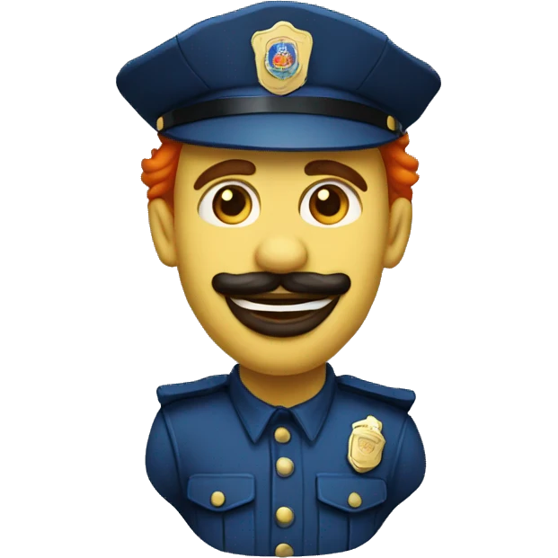 Payaso policía  emoji