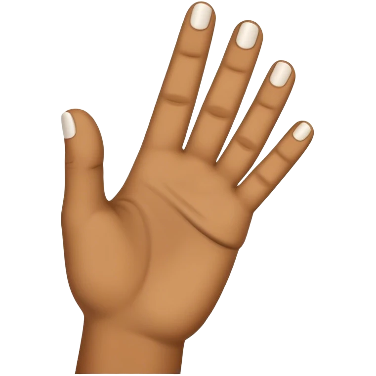 holding up chancla emoji