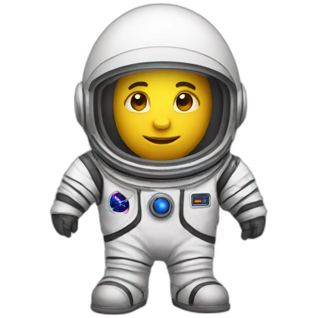 Space man emoji