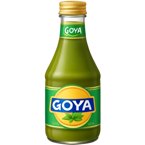 Goya Salsa Verde bottle emoji