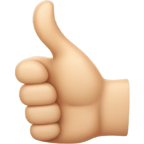 thumb up emoji