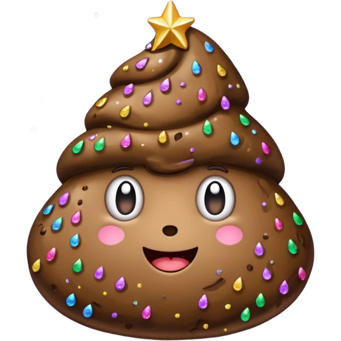 Christmas turd  emoji
