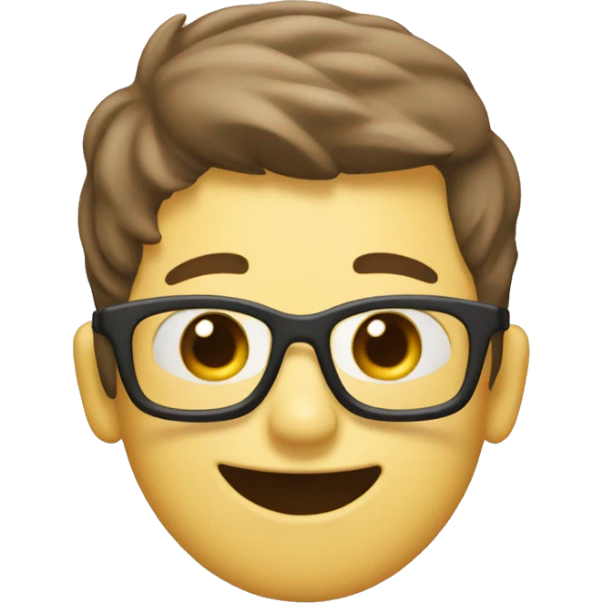 text 'Happy Life' emoji