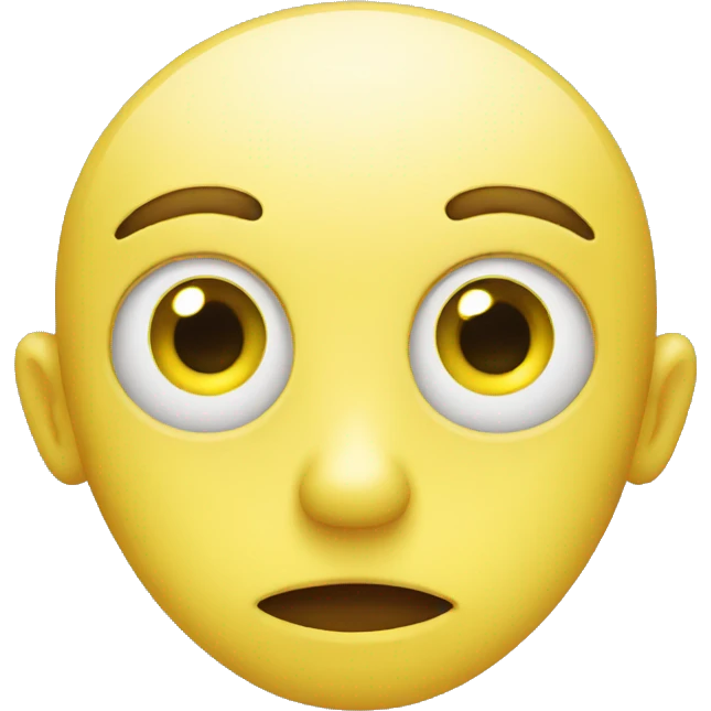 yellow with eyes emoji