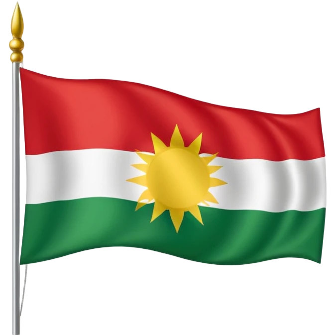 Kurdistan flag emoji