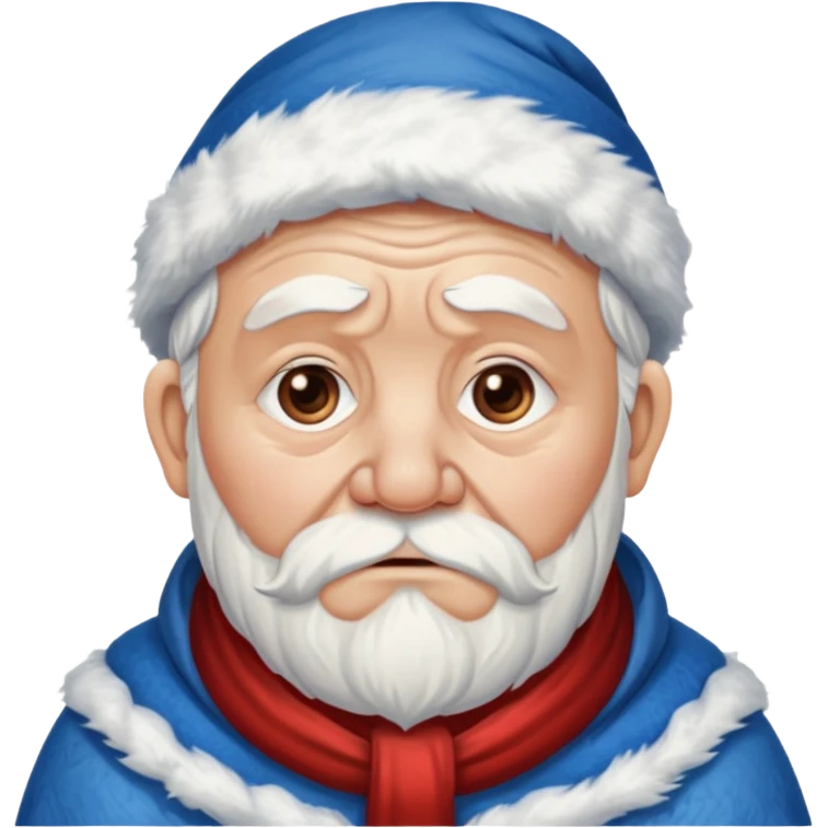 Father Frost SAD emoji