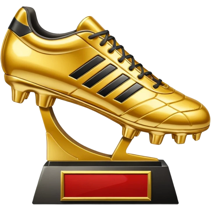 create a emoji of golden shoe soccer award emoji