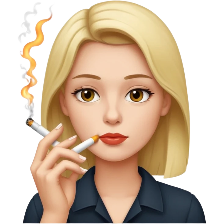 me smoking a cigarette  emoji