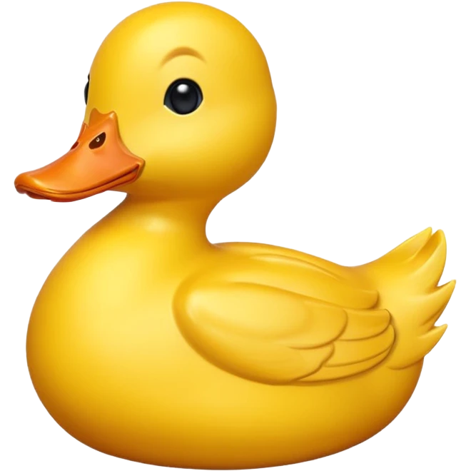 Animals: Duck in 3D Emoji emoji