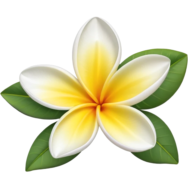 Plumeria  emoji