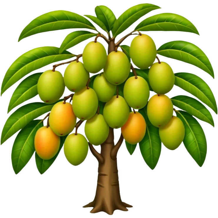 mango tree emoji