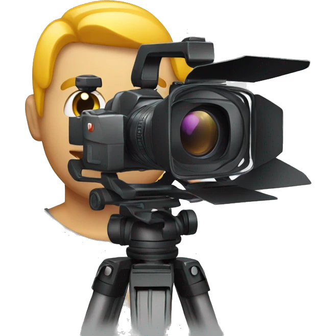 Camera man emoji
