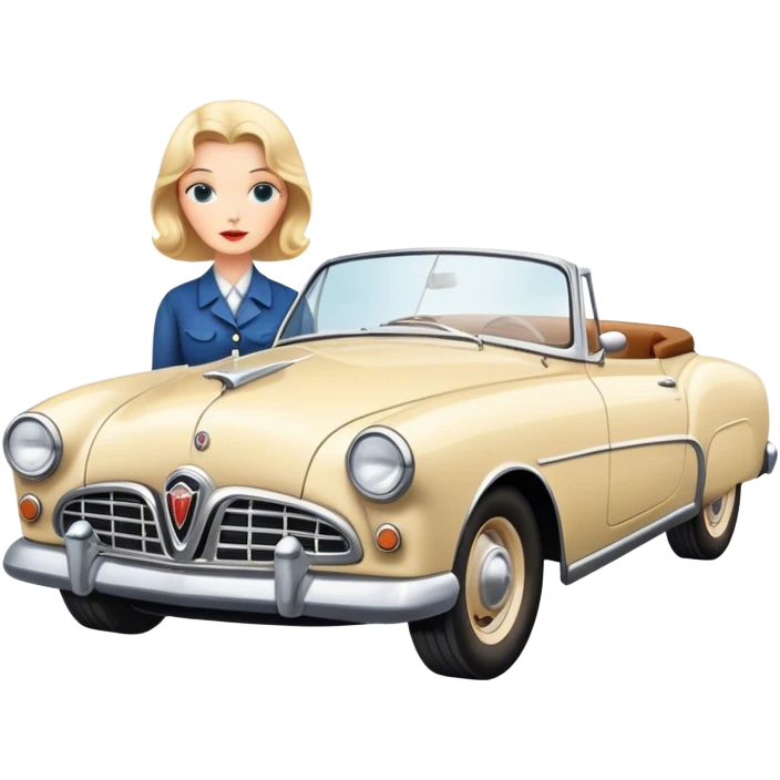 2000 YEAR MODEL GIRLS MODEL CAR  emoji