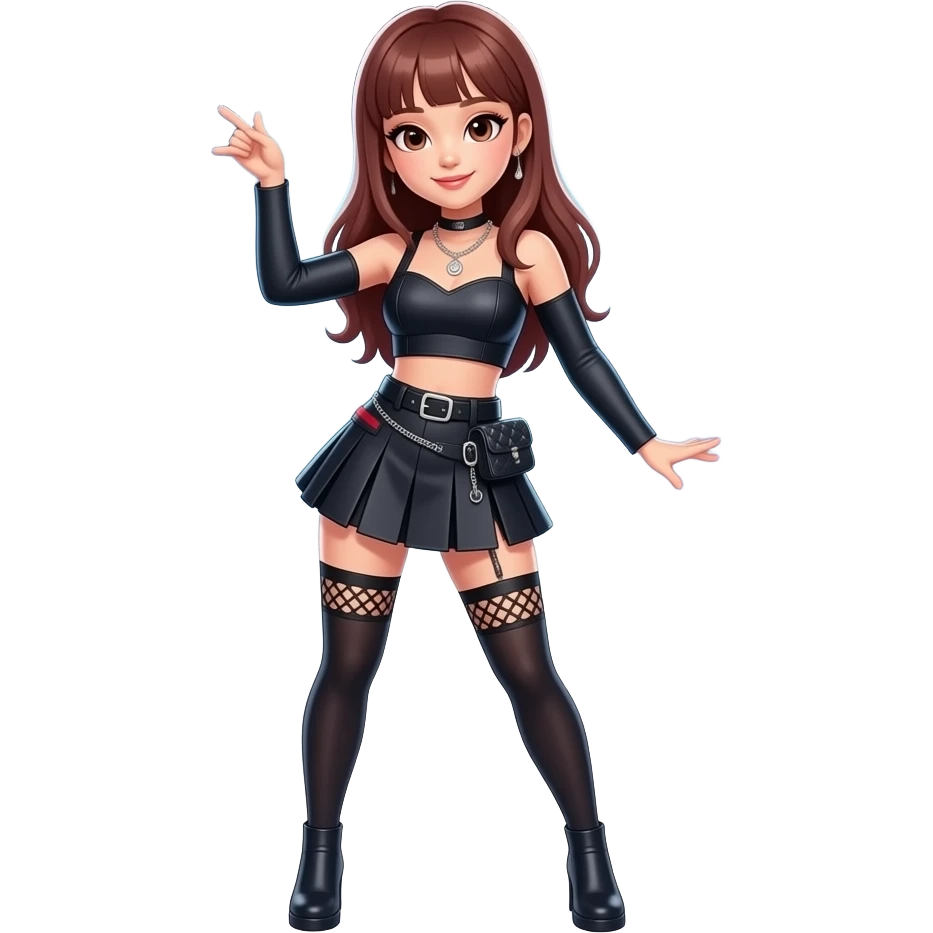 blackpink lisa k pop emoji