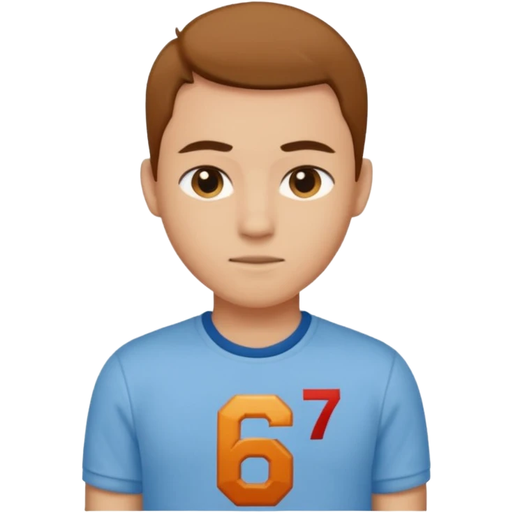 six seven number emoji