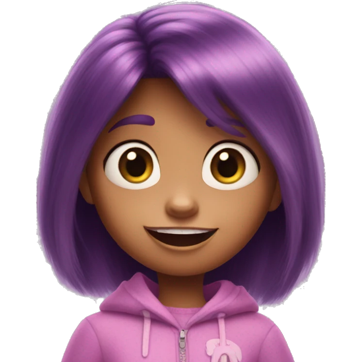 boo girl from monster inc emoji