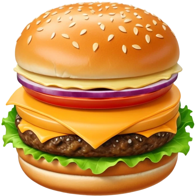 Hamburger emoji
