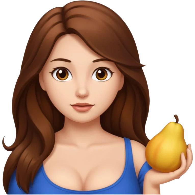 Woman Big Breast  emoji