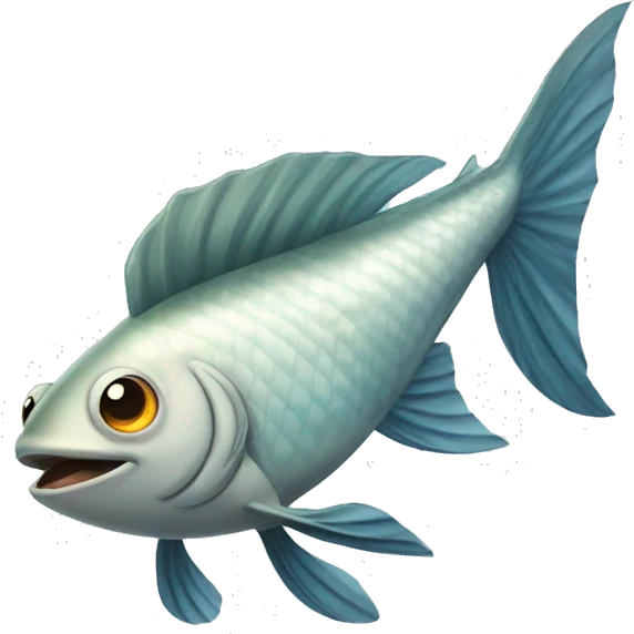 Flying fish emoji