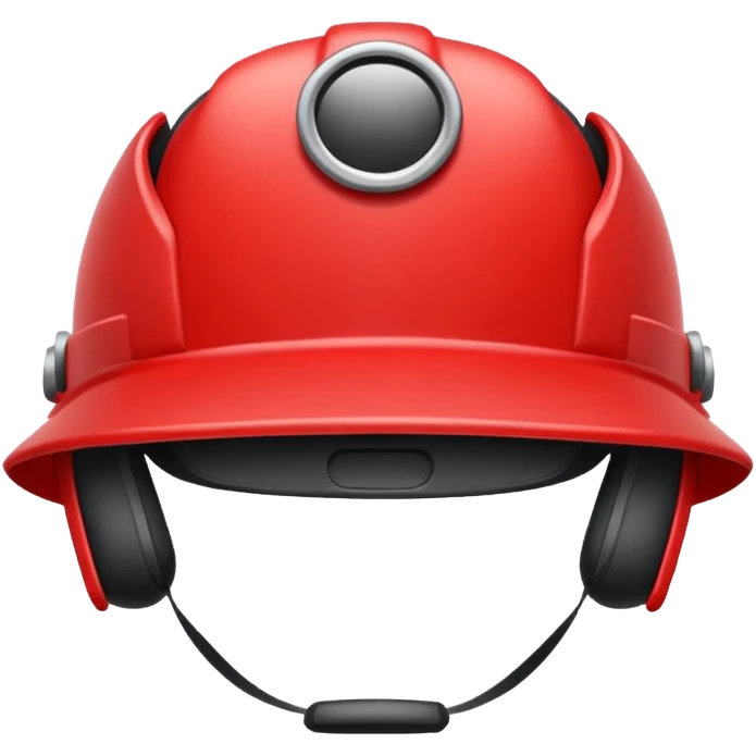 creame un emoji de amog us el rojo con vusor emoji