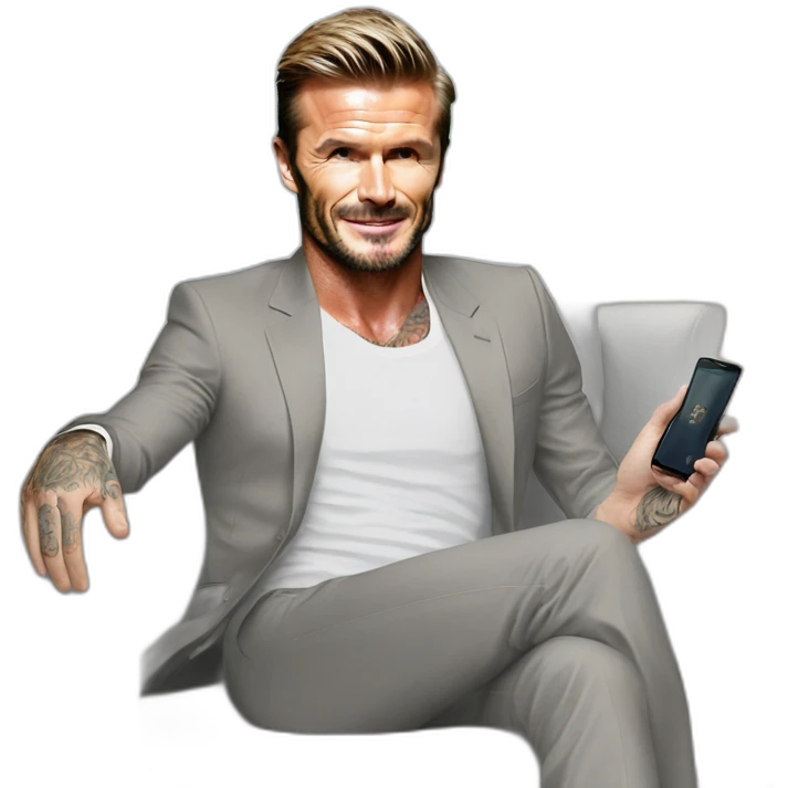 David beckham in singapore emoji