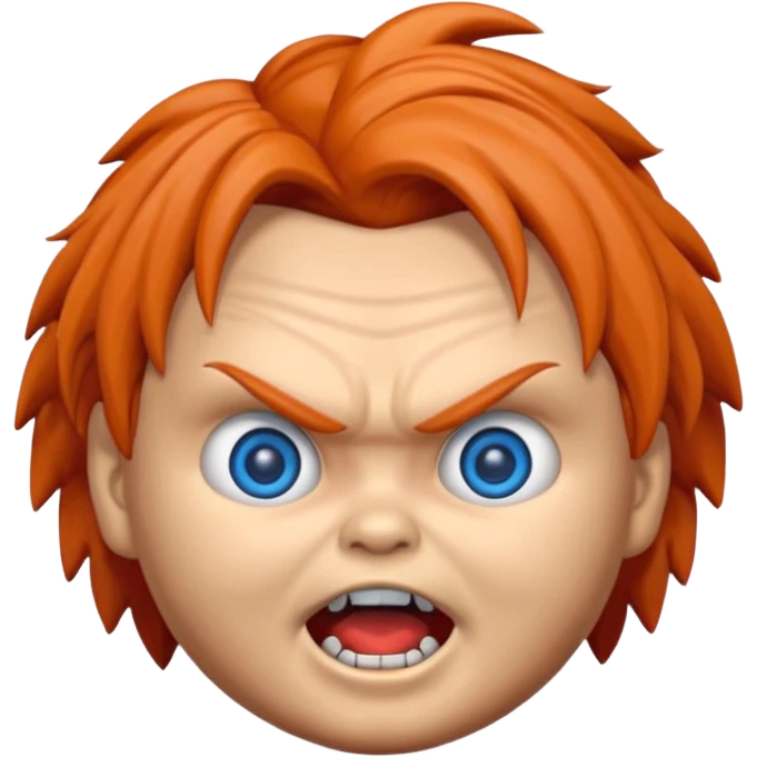 Un emojin de chuky emoji