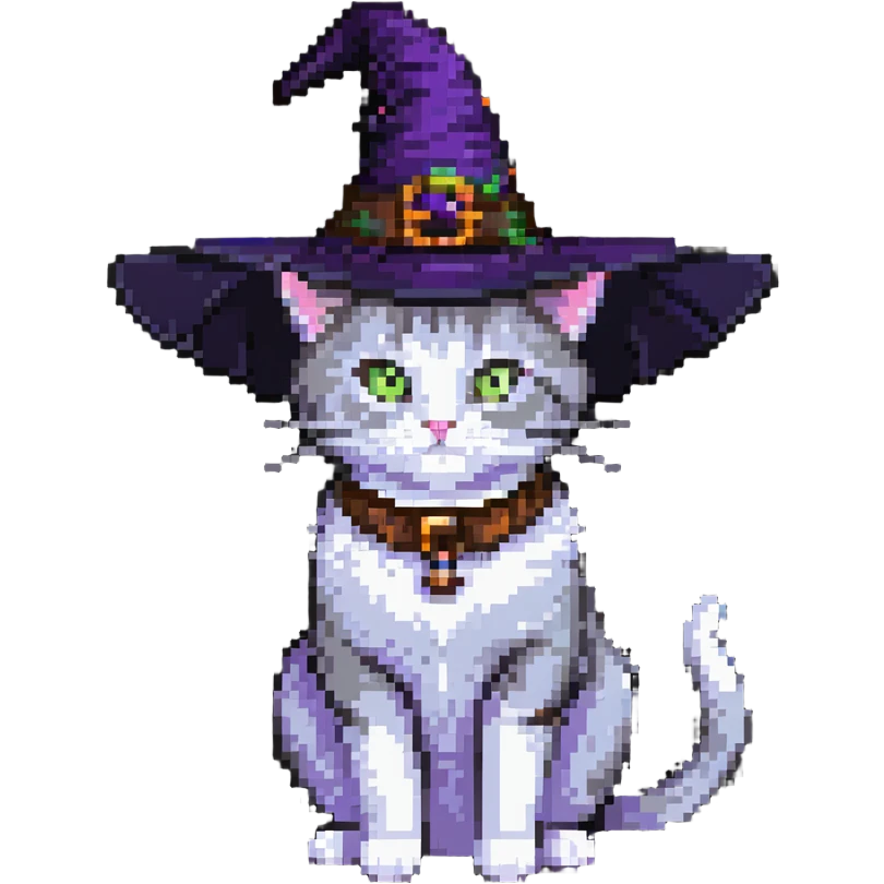witch cat emoji