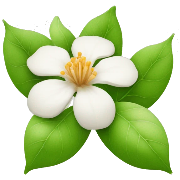 (Apple Emoji) Ashwagandha with flower  emoji