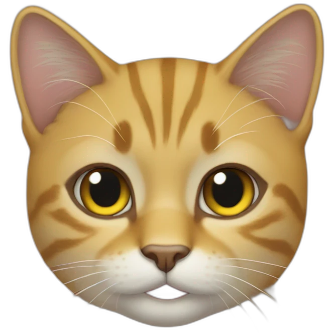 Gato amarillo  emoji