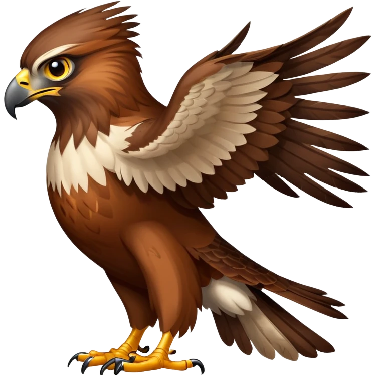 Hawk emoji