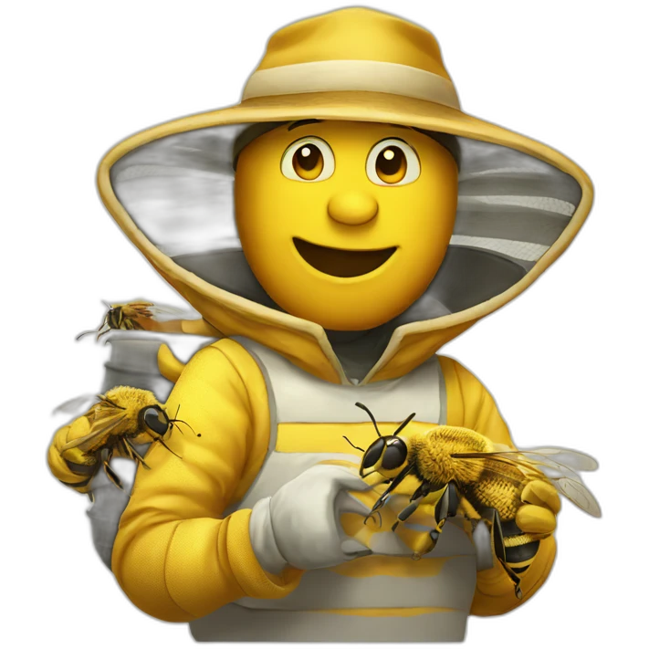 beekeeper emoji