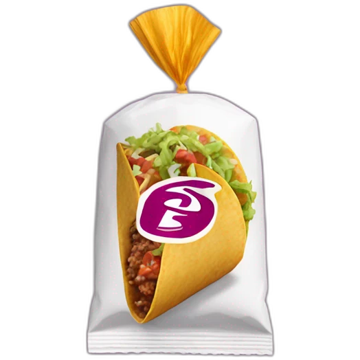 taco bell sauce packet emoji