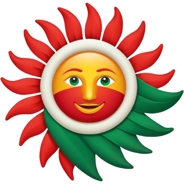 Kürdistan bayrağı  emoji