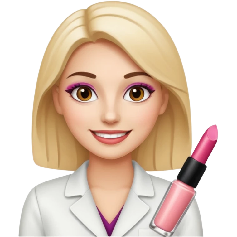 marketing expert women in cosmetics industry emoji