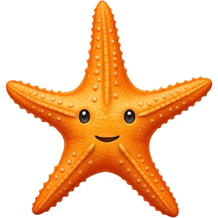 starfish, no face emoji