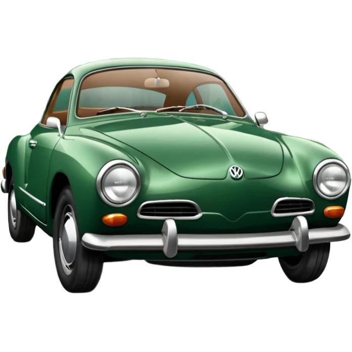 forest green vw karmann ghia emoji