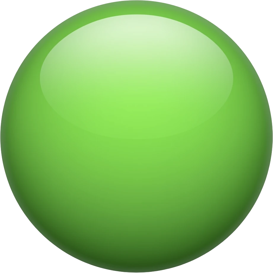 green circle emoji