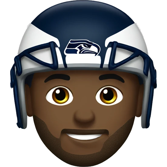 Seattle Seahawks football emoji