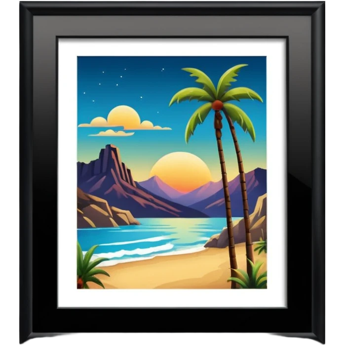 할리우드 영화 엽서 emoji