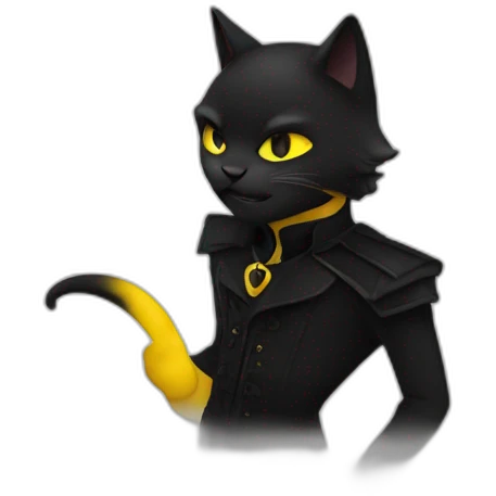 chat noir emoji