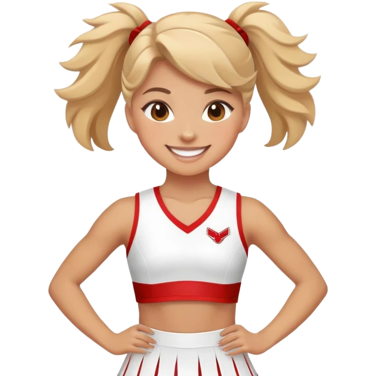 Cheerleader  emoji