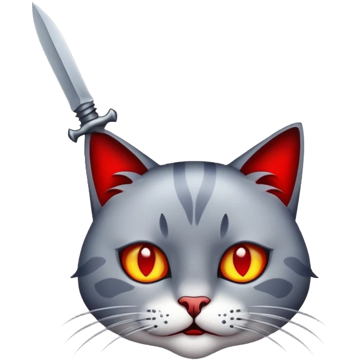 messer blut katze emoji