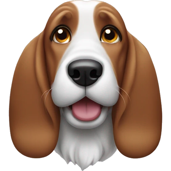 Bassett Hound dog emoji