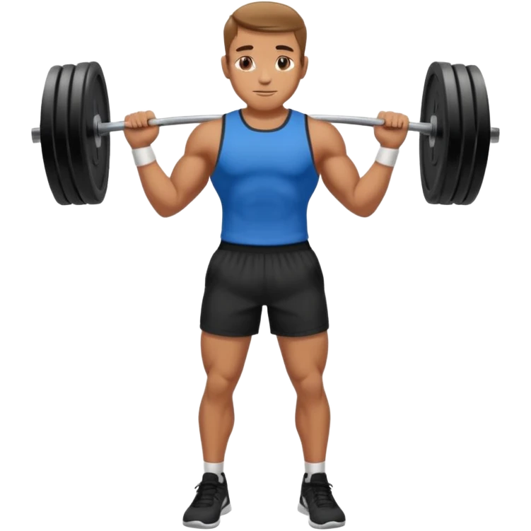 Gym peso emoji